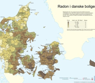 Radon niveauet i de danske huse 